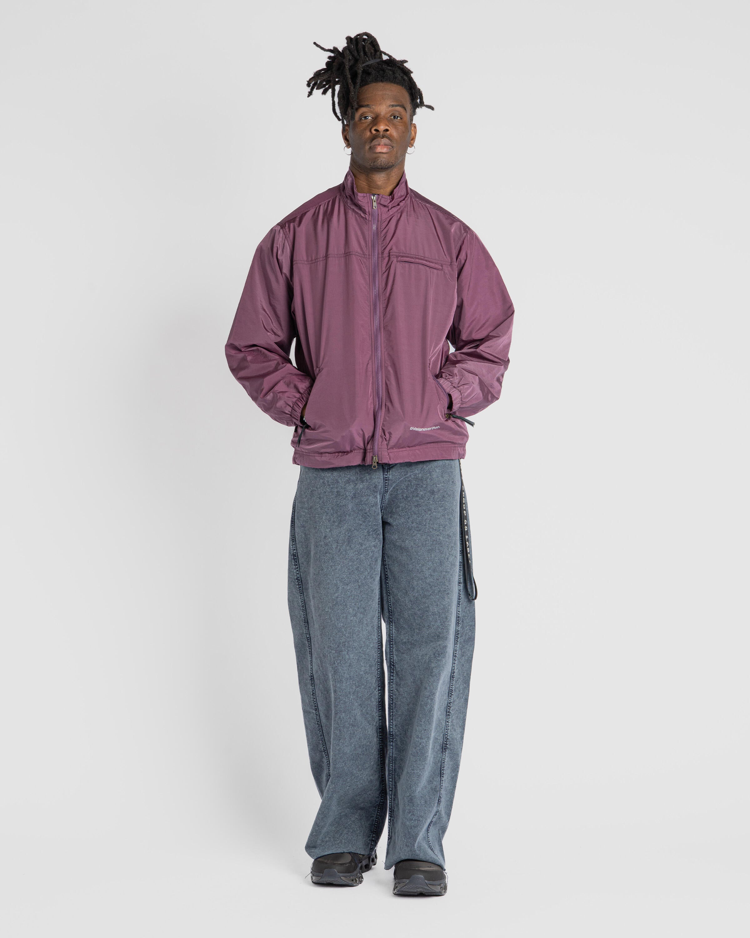 thisisneverthat SP-Logo Warm Up Jacket | TN251WOWLS06 | AFEW STORE